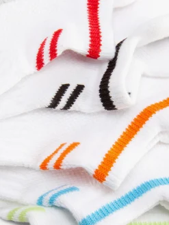 5-Pack Stripe Sneaker Socks|Primark Outlet