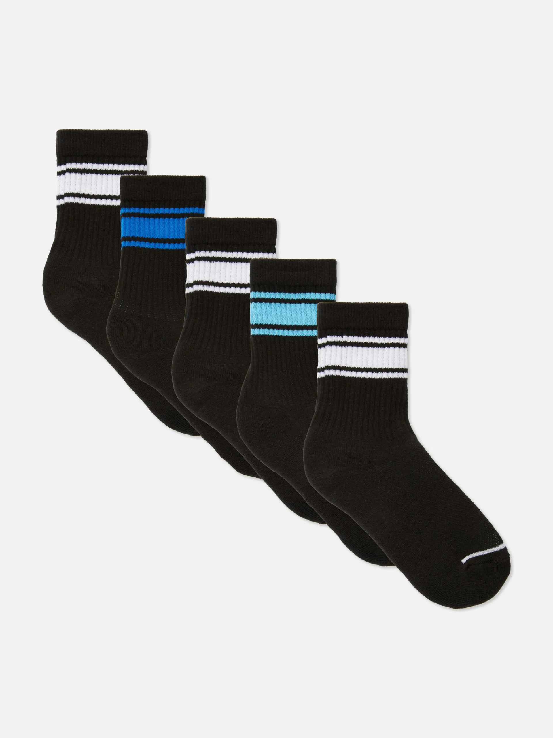 5-Pack Striped Sport Socks|Primark
