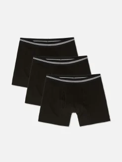3-Pack Striped Waistband Boxer Briefs|Primark New