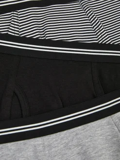 3-Pack Striped Waistband Boxer Briefs|Primark Clearance