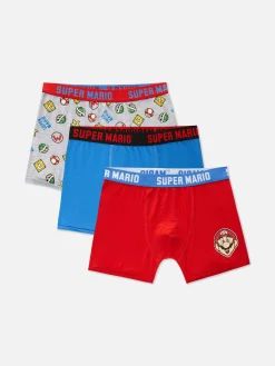 3-Pack Super Mario Boxer Briefs|Primark