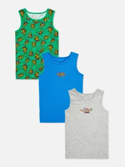 3-Pack Teenage Mutant Ninja Turtle Tanks|Primark Sale