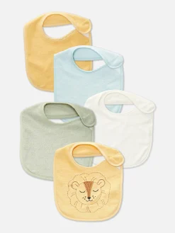 5-Pack Terry Cloth Bibs|Primark Online