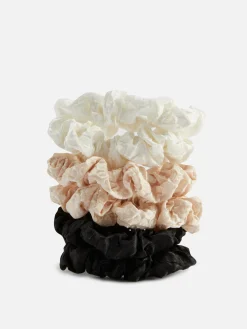 6-Pack Textured Micro Scrunchies|Primark