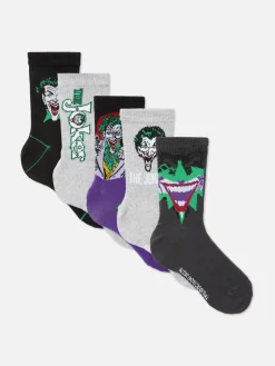 5-Pack The Joker Crew Socks|Primark Sale