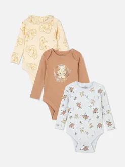 3-Pack The Lion King 30th Anniversary Bodysuits|Primark Clearance