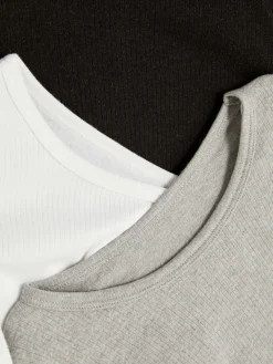 3-Pack Thermal Long Sleeve Tops|Primark New