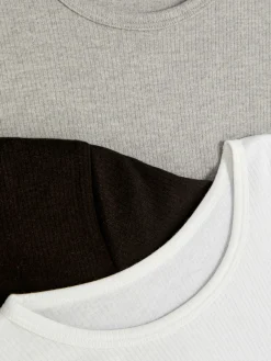 3-Pack Thermal Short Sleeve Tops|Primark Online
