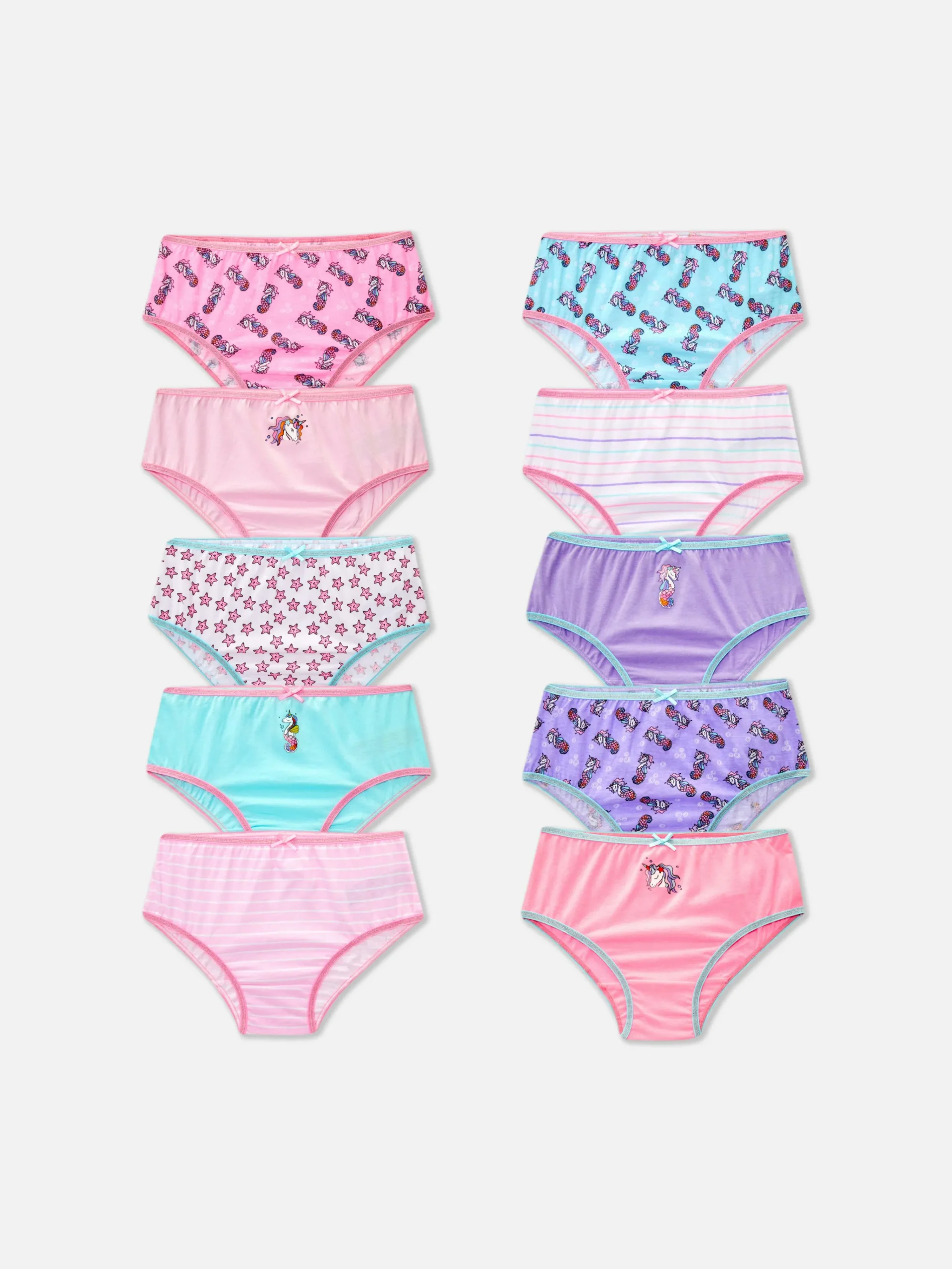 10-Pack Unicorn Briefs|Primark Online