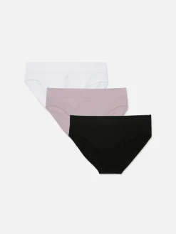 3-Pack Wide Waist Seamless Mini Briefs|Primark Best