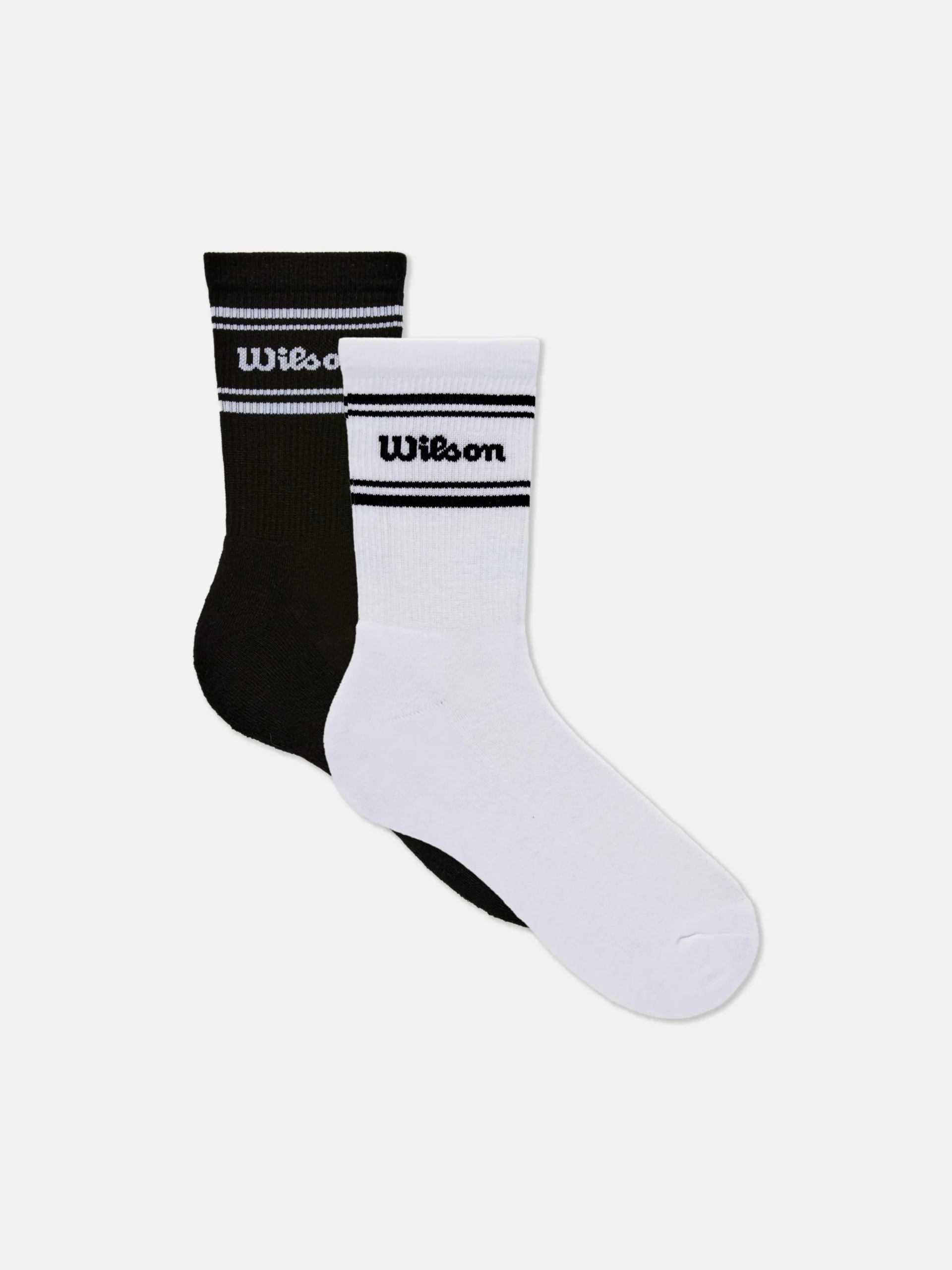 3-Pack Wilson Cushioned Crew Socks|Primark Online