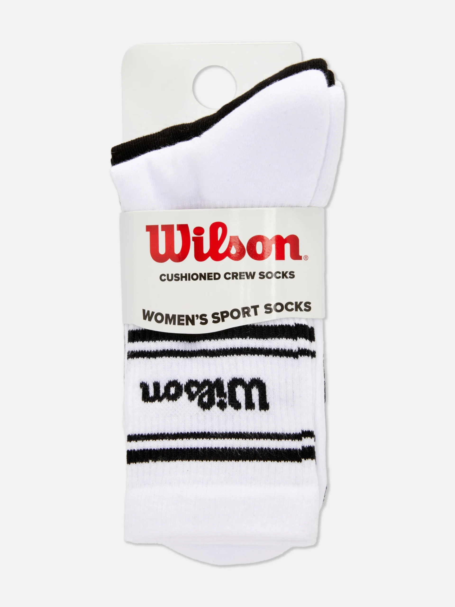 3-Pack Wilson Cushioned Crew Socks|Primark Online