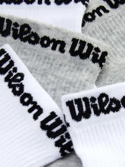 3-Pack Wilson Quarter Crew Socks|Primark Online