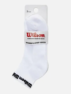3-Pack Wilson Quarter Crew Socks|Primark Online