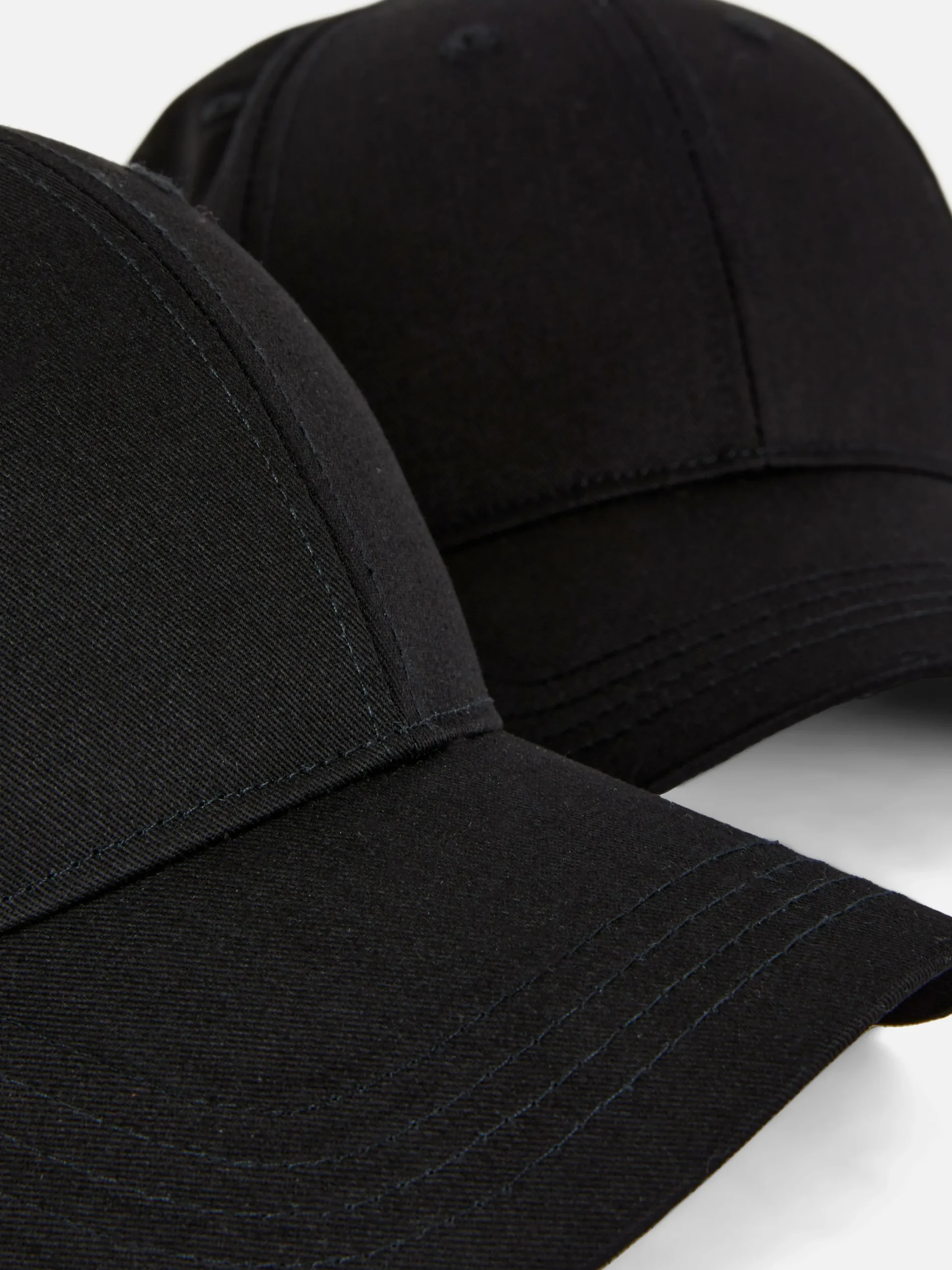 2-Pack Woven Baseball Caps|Primark Sale