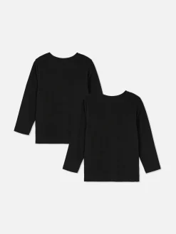 2-Pack Younger Boy Long Sleeve T-Shirts|Primark Clearance