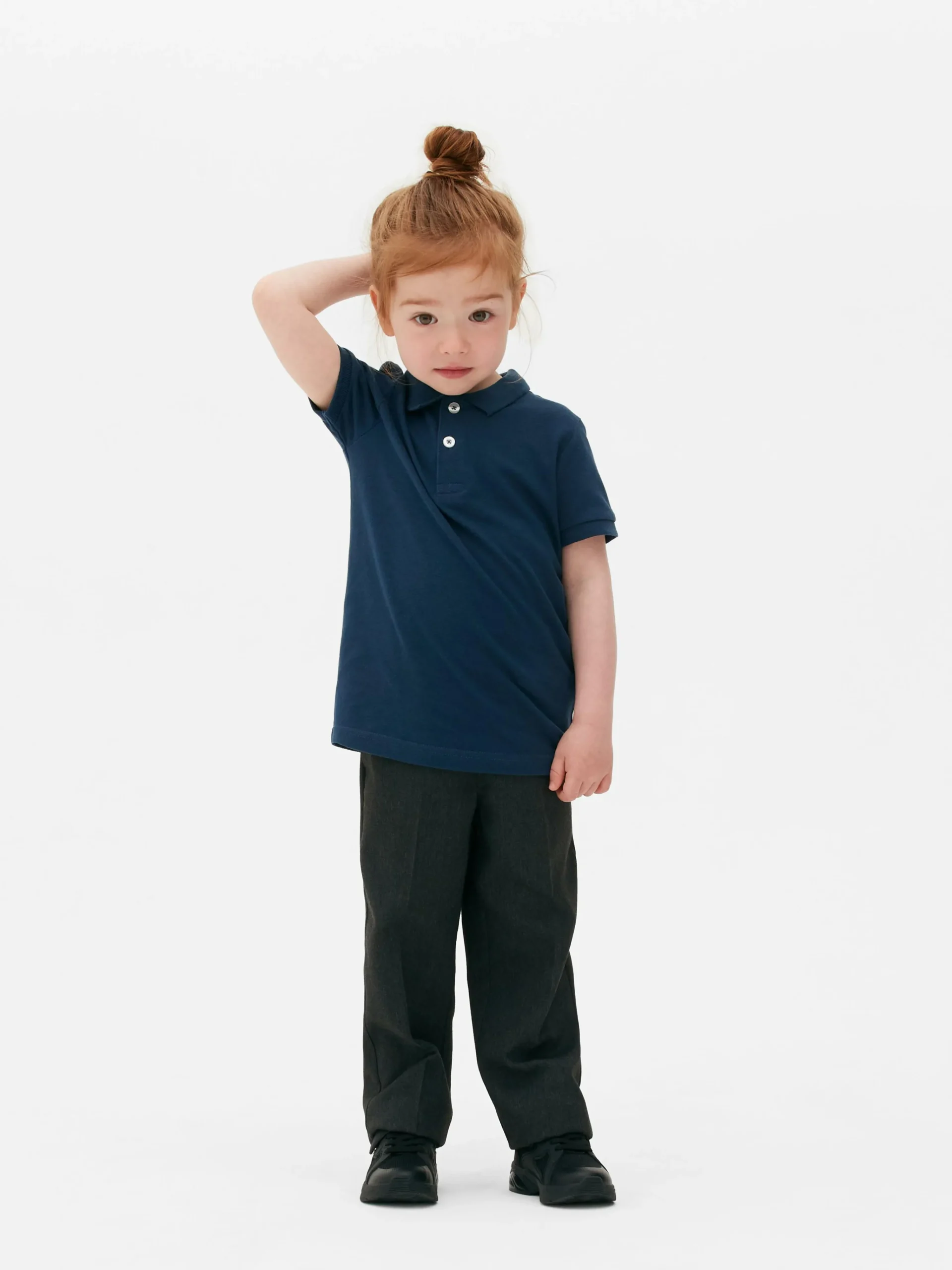 2-Pack Younger Boy School Uniform Polo Shirts|Primark Outlet