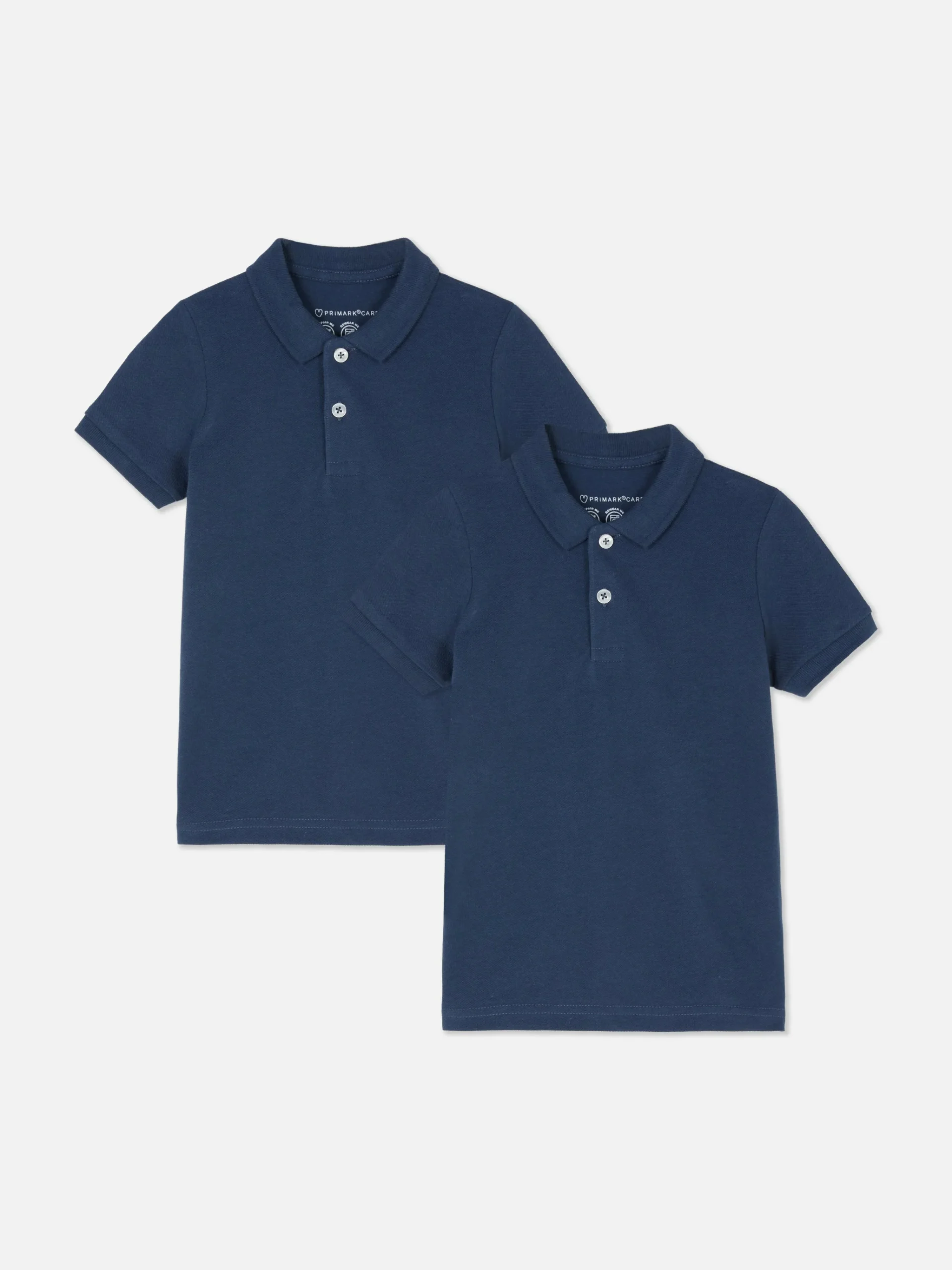2-Pack Younger Boy School Uniform Polo Shirts|Primark Outlet