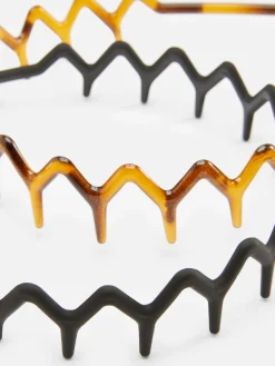 2-Pack Zigzag Headbands|Primark Hot