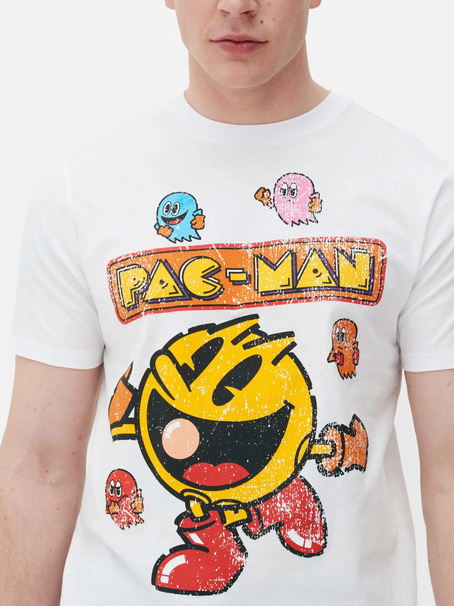 Pac-Man Graphic T-Shirt|Primark Discount