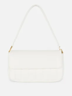 Padded Faux Leather Shoulder Bag|Primark Discount