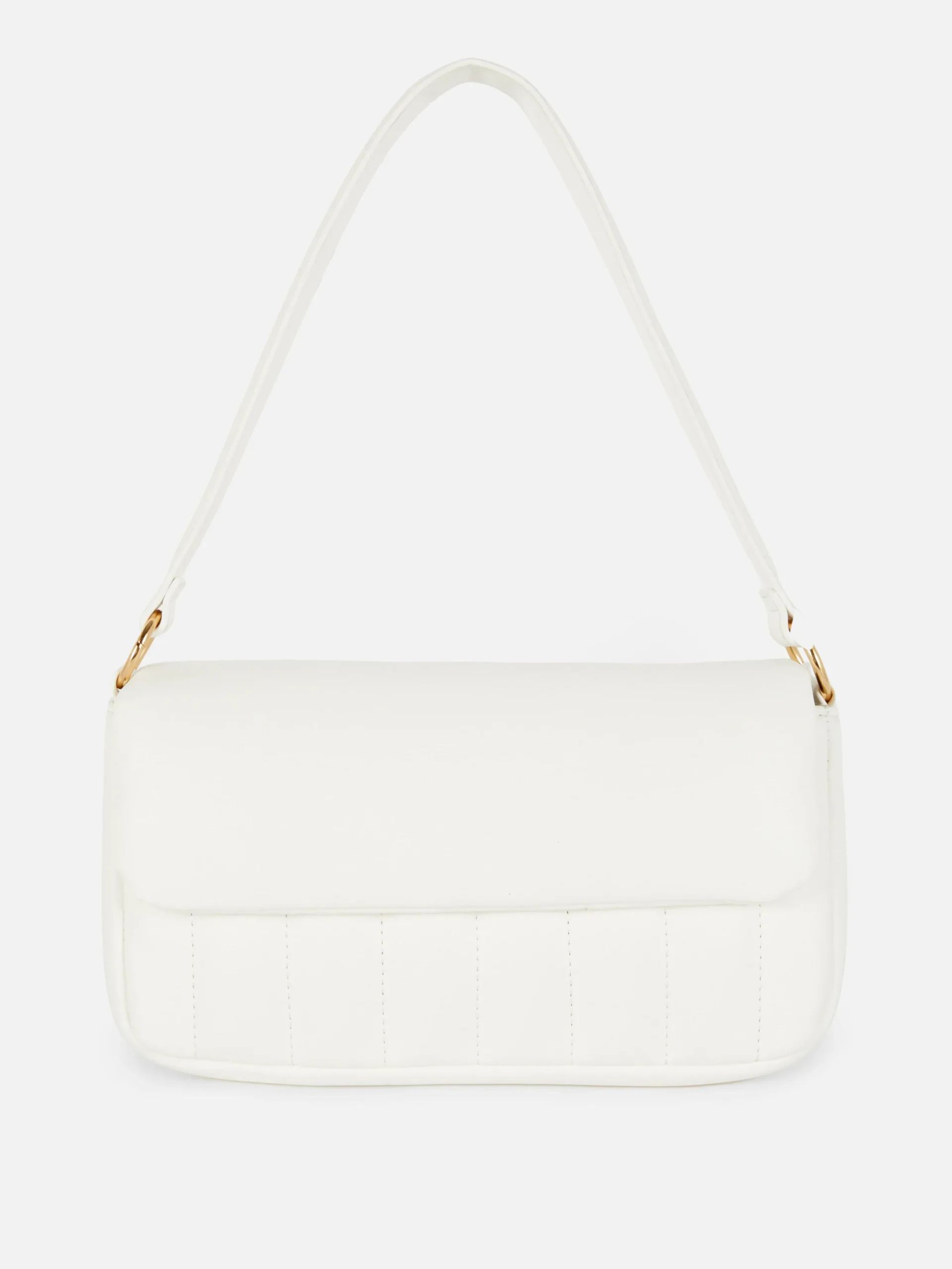 Padded Faux Leather Shoulder Bag|Primark Discount