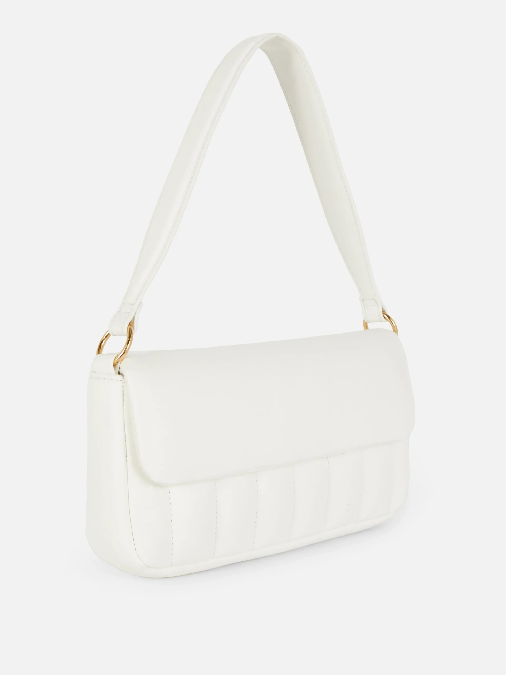 Padded Faux Leather Shoulder Bag|Primark Discount