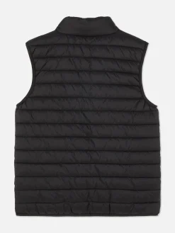 Padded Zip Vest|Primark Clearance