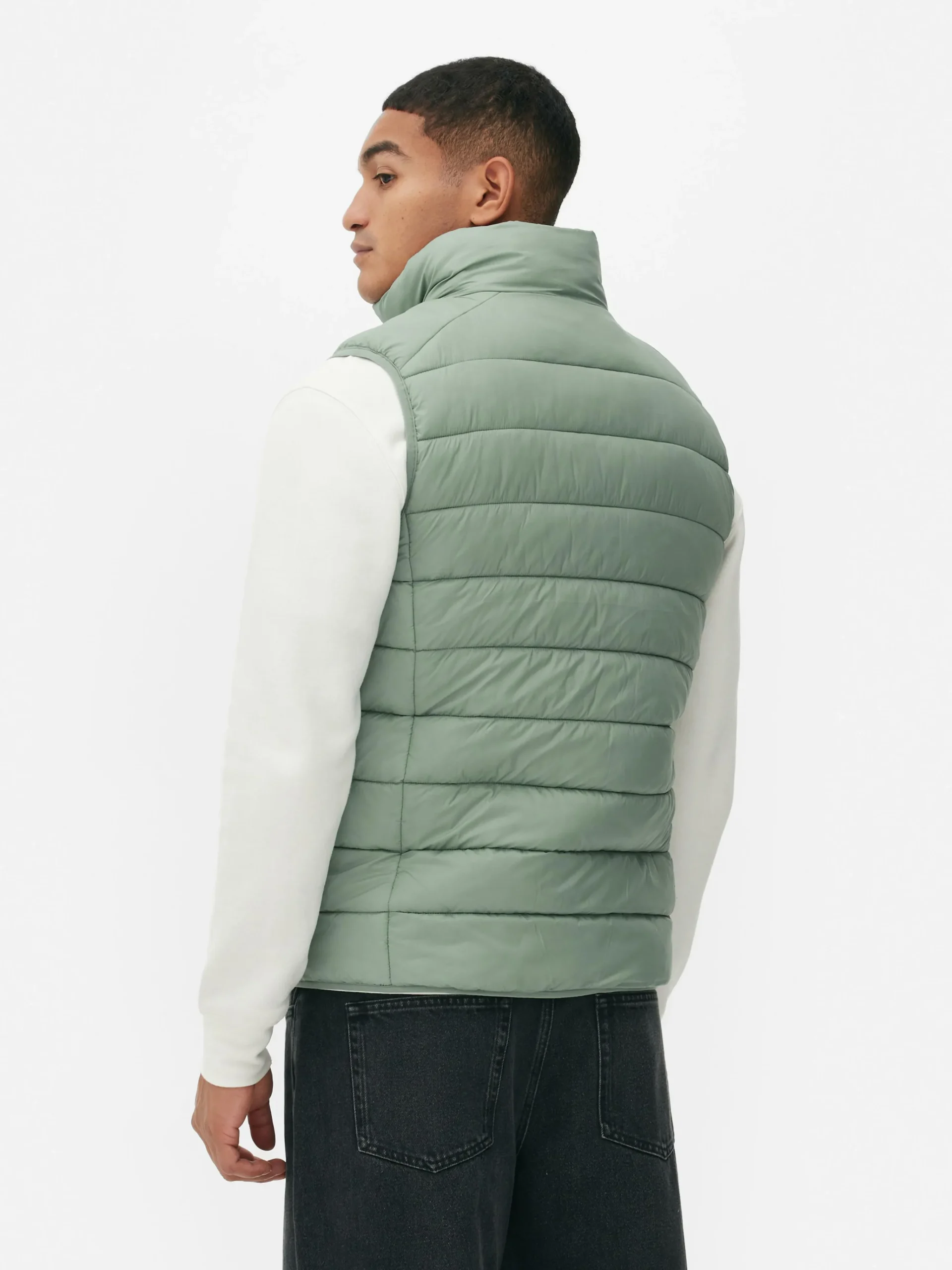 Padded Zip Vest|Primark Hot