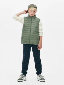 Padded Zip Vest|Primark