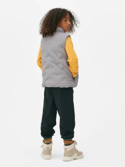 Padded Zip Vest|Primark Online