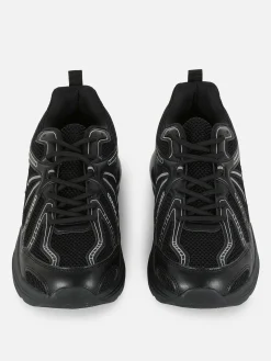 Paneled Low-Top Sports Sneakers|Primark Outlet