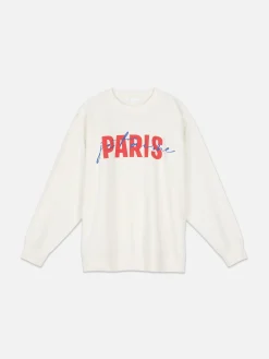 Paris Graphic Sweatshirt|Primark Online