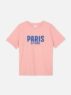 Paris Graphic T-Shirt|Primark Hot
