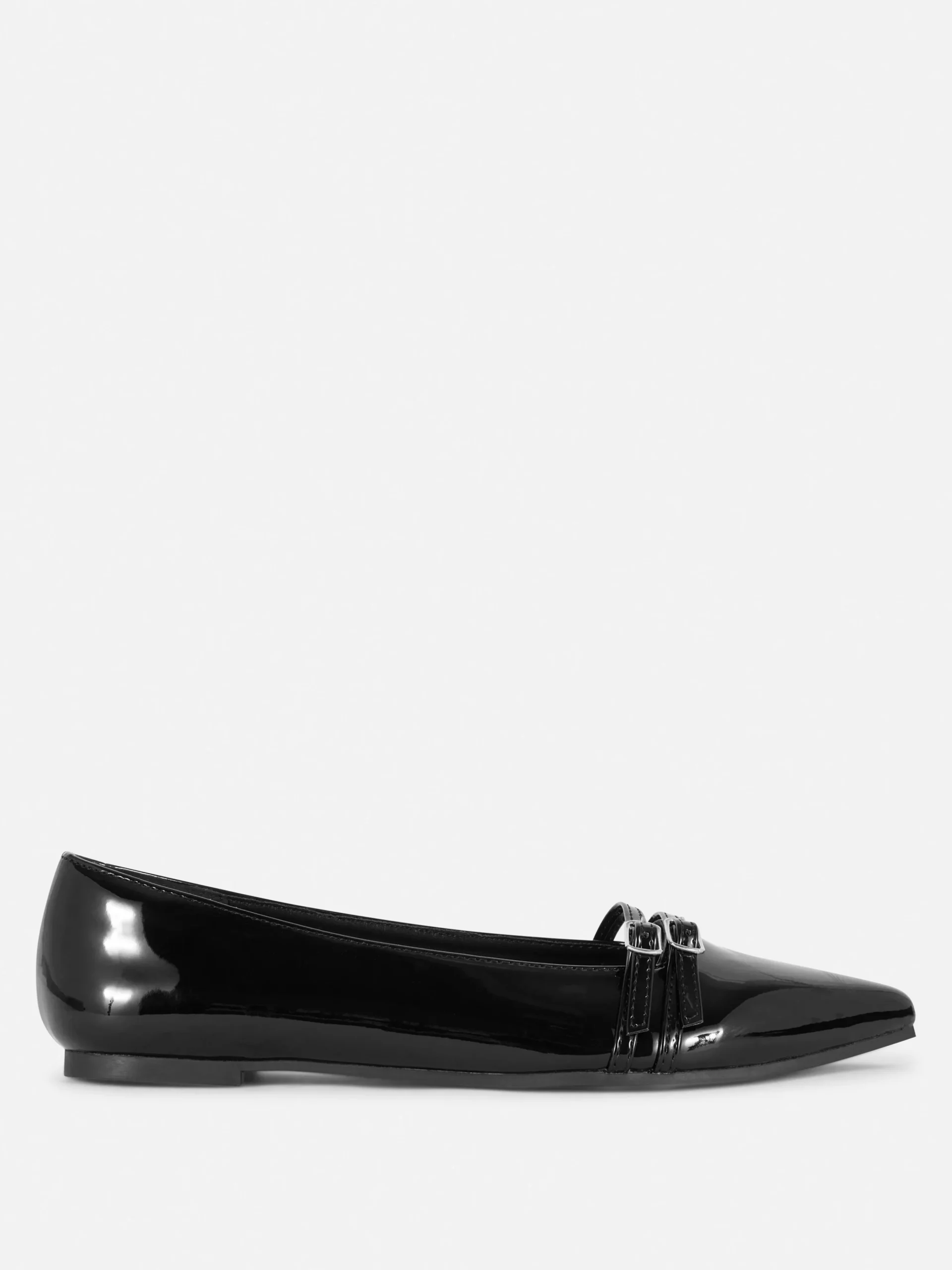 Patent Pointed Toe Ballet Flats|Primark