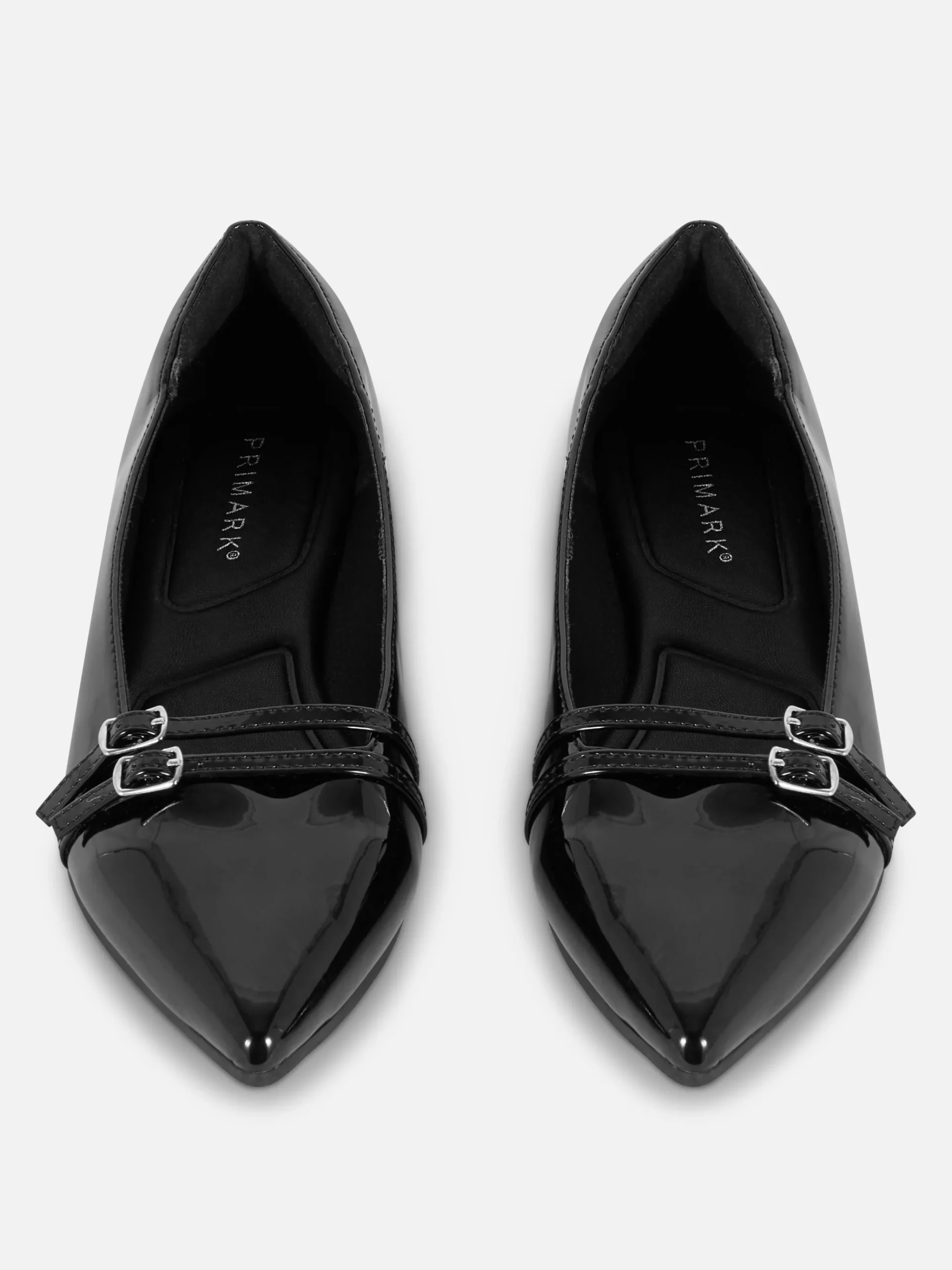 Patent Pointed Toe Ballet Flats|Primark