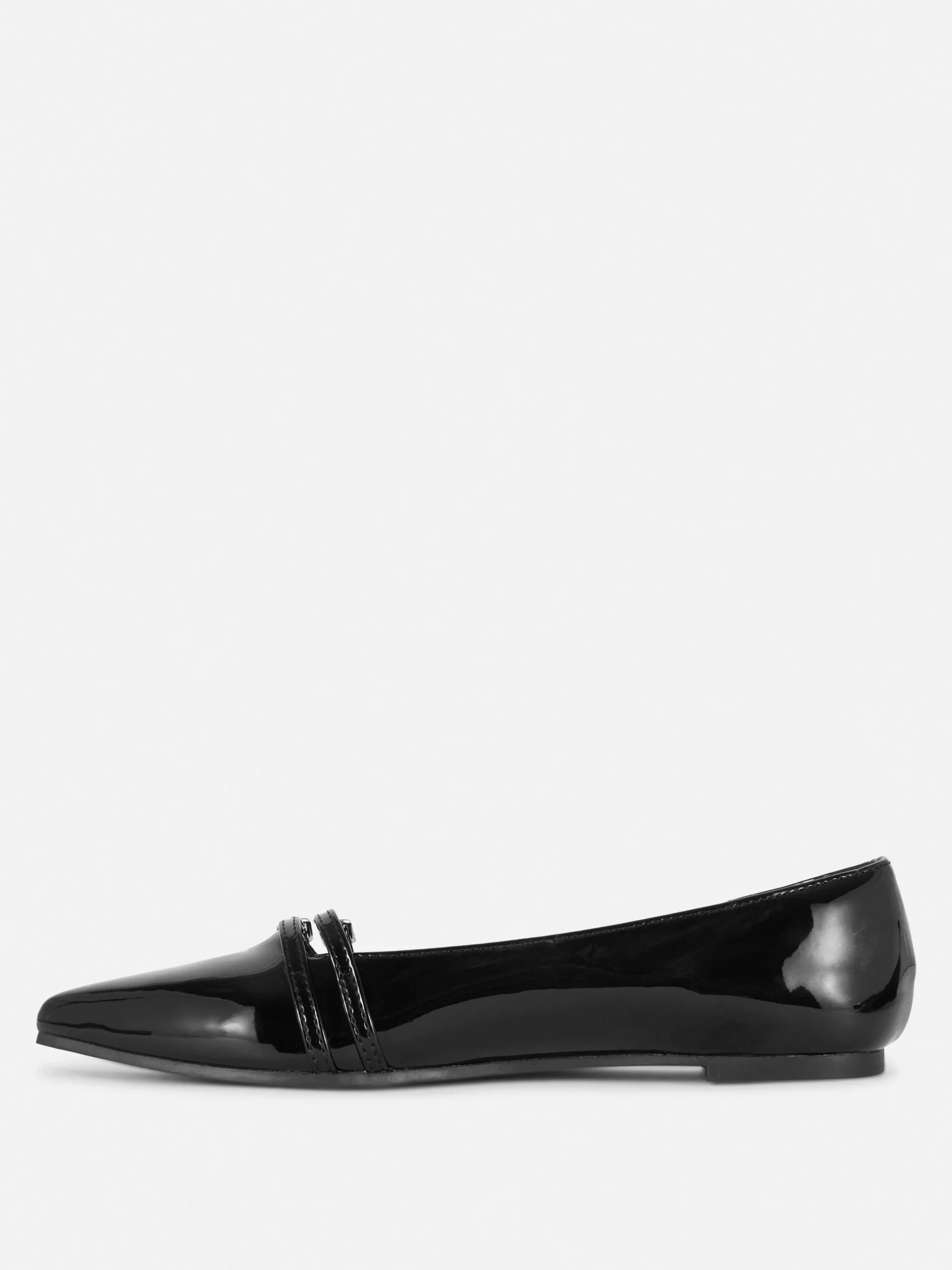 Patent Pointed Toe Ballet Flats|Primark