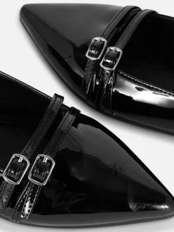 Patent Pointed Toe Ballet Flats|Primark