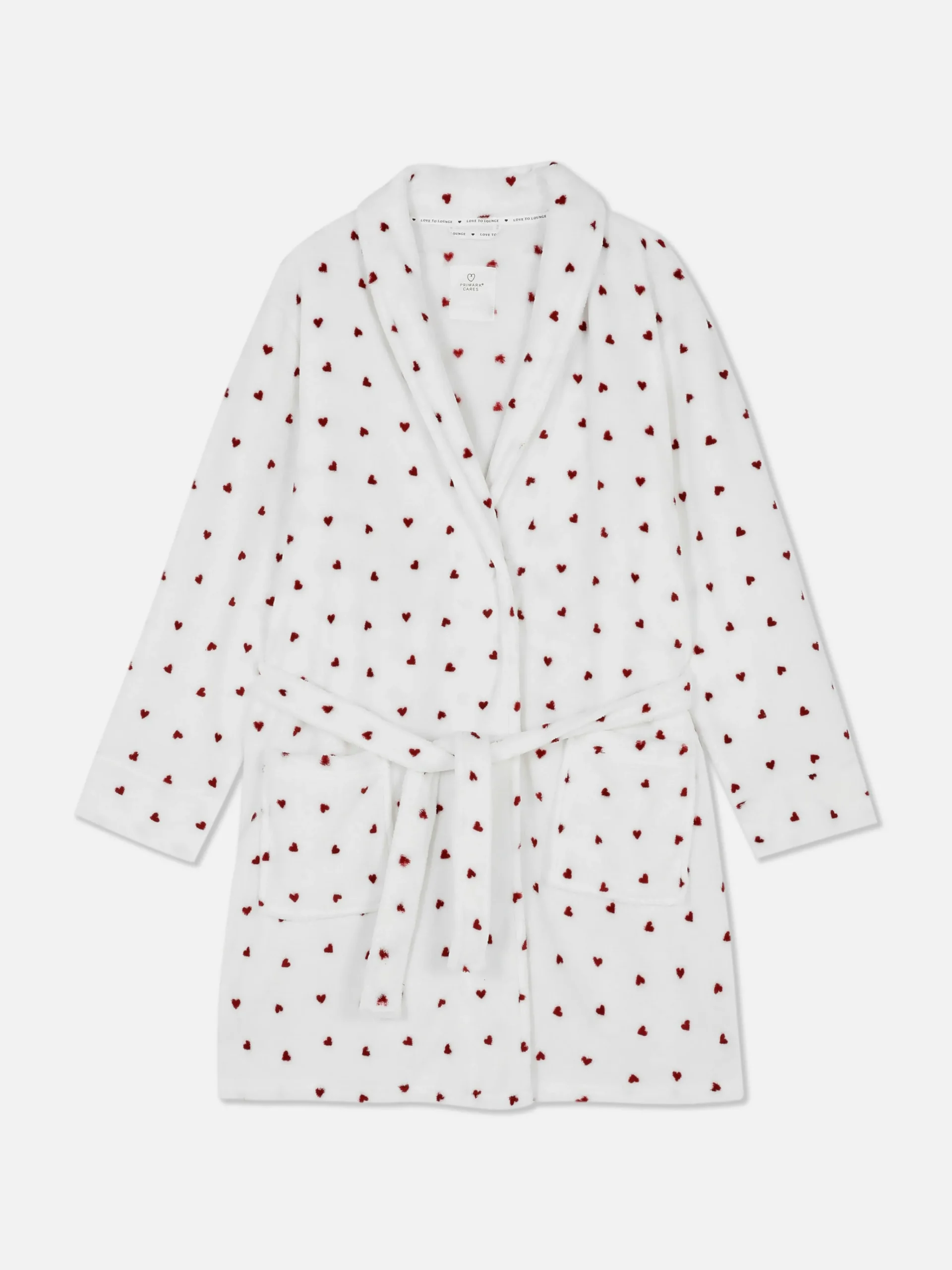 Patterned Fluffy Robe|Primark Sale