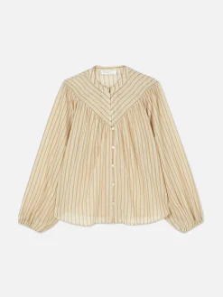 Patterned Peasant Blouse|Primark Outlet