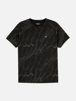 Patterned Performance T-Shirt|Primark Online