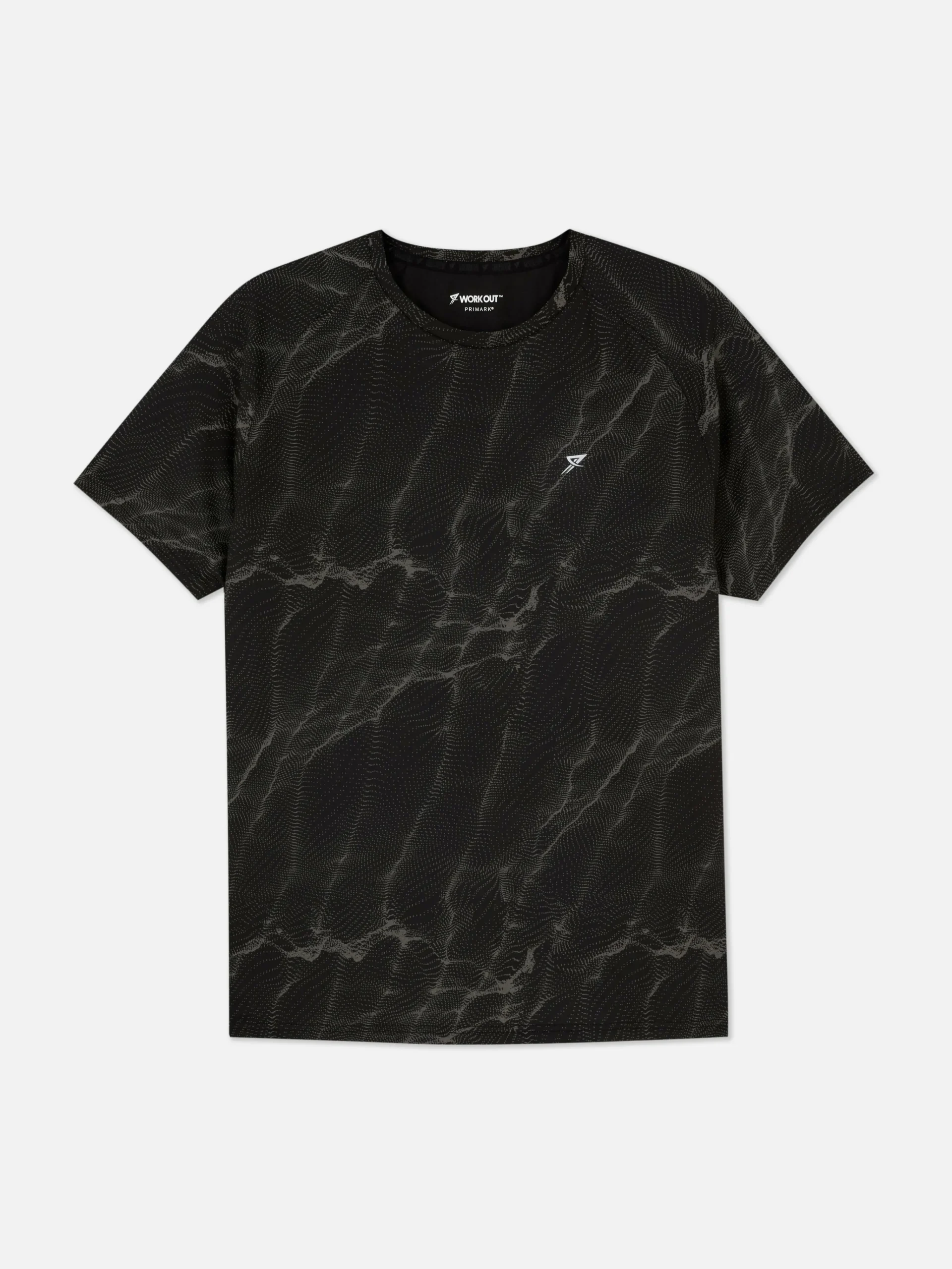 Patterned Performance T-Shirt|Primark Online
