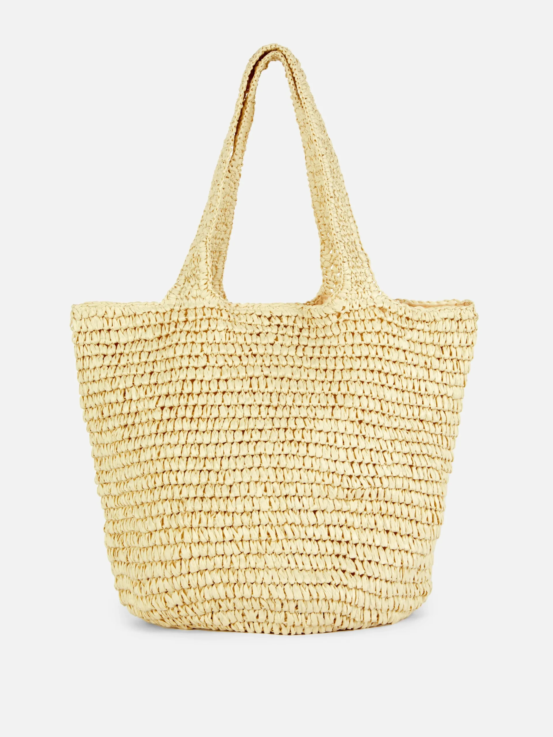 Paula Echevarría Oversized Straw Tote|Primark Outlet