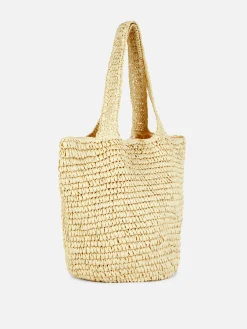 Paula Echevarría Oversized Straw Tote|Primark Outlet