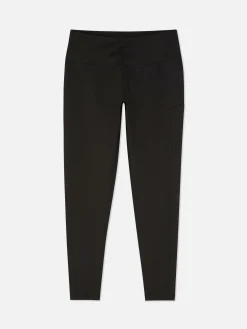 Performance High Waist Shaping Leggings|Primark Clearance