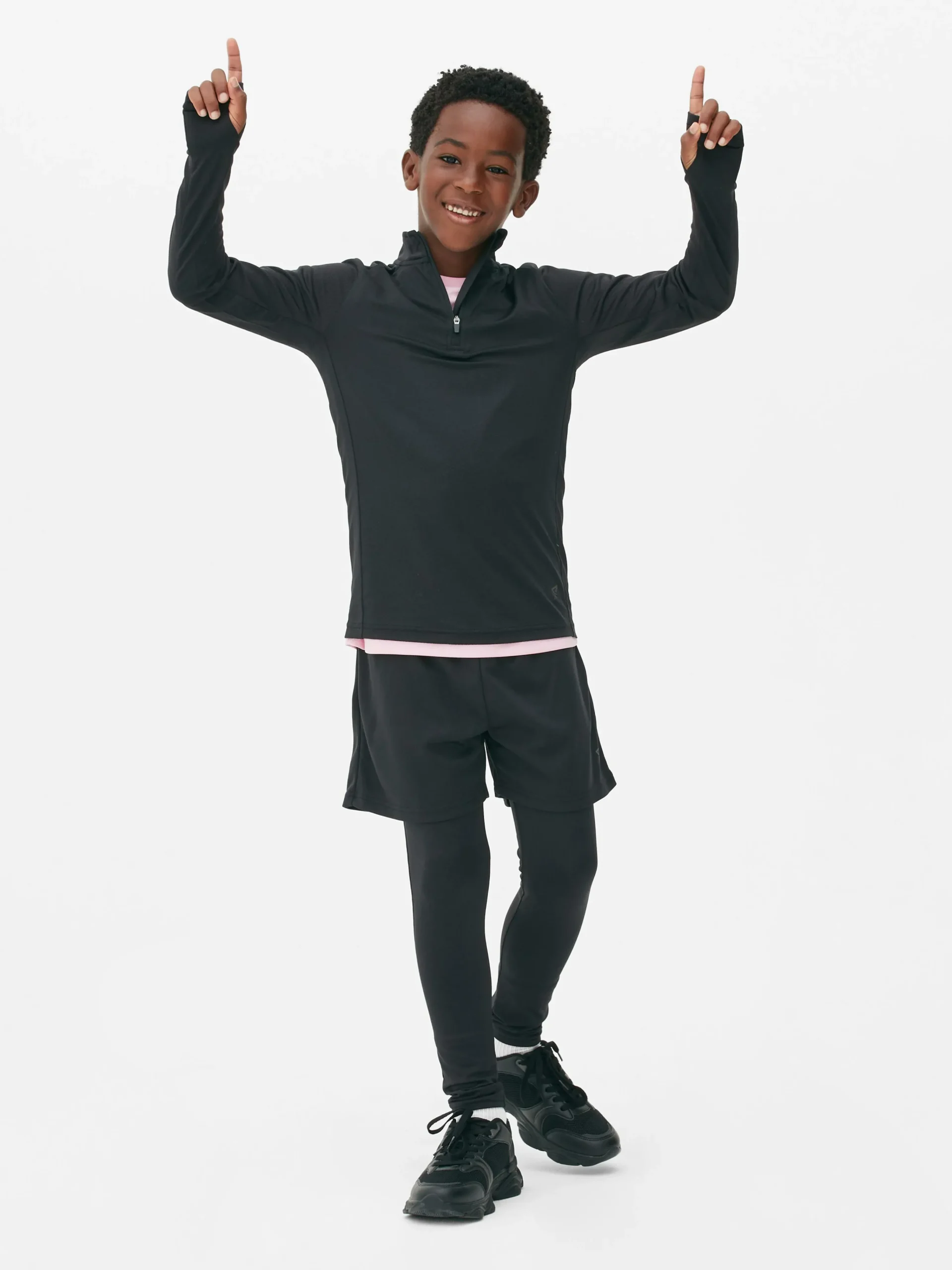 Performance Quarter-Zip Sweatshirt|Primark Sale