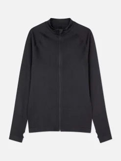 Performance Seamless Zip Jacket|Primark Online