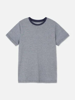 Pinstripe T-Shirt|Primark Outlet