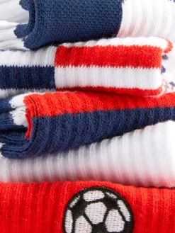 5pk Football Crew Socks|Primark Discount