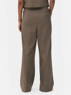 Pleated Tailored Pants|Primark New